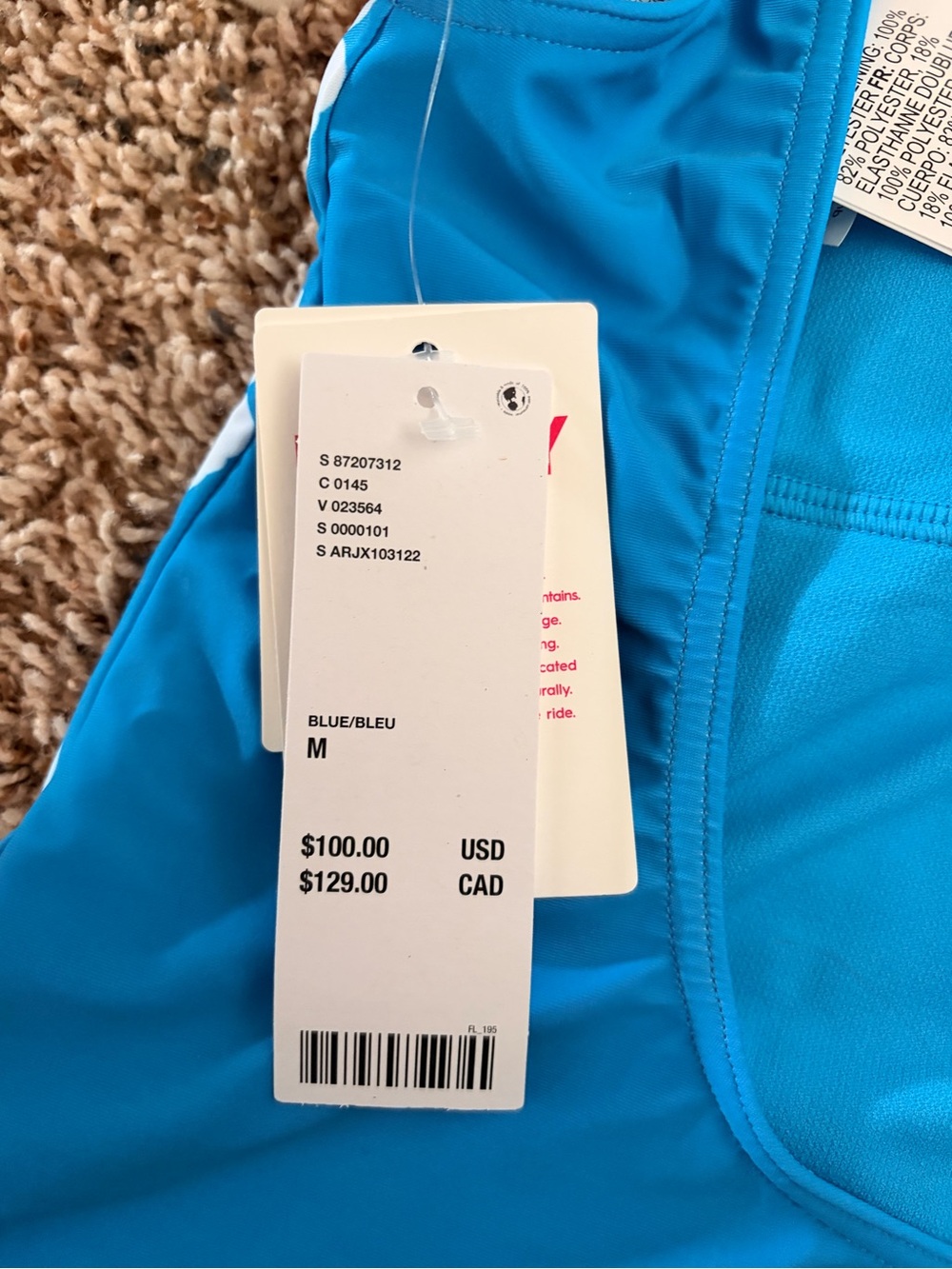 NWT UO Exclusive Roxy Hibiscus One Piece - Picture 4 of 6